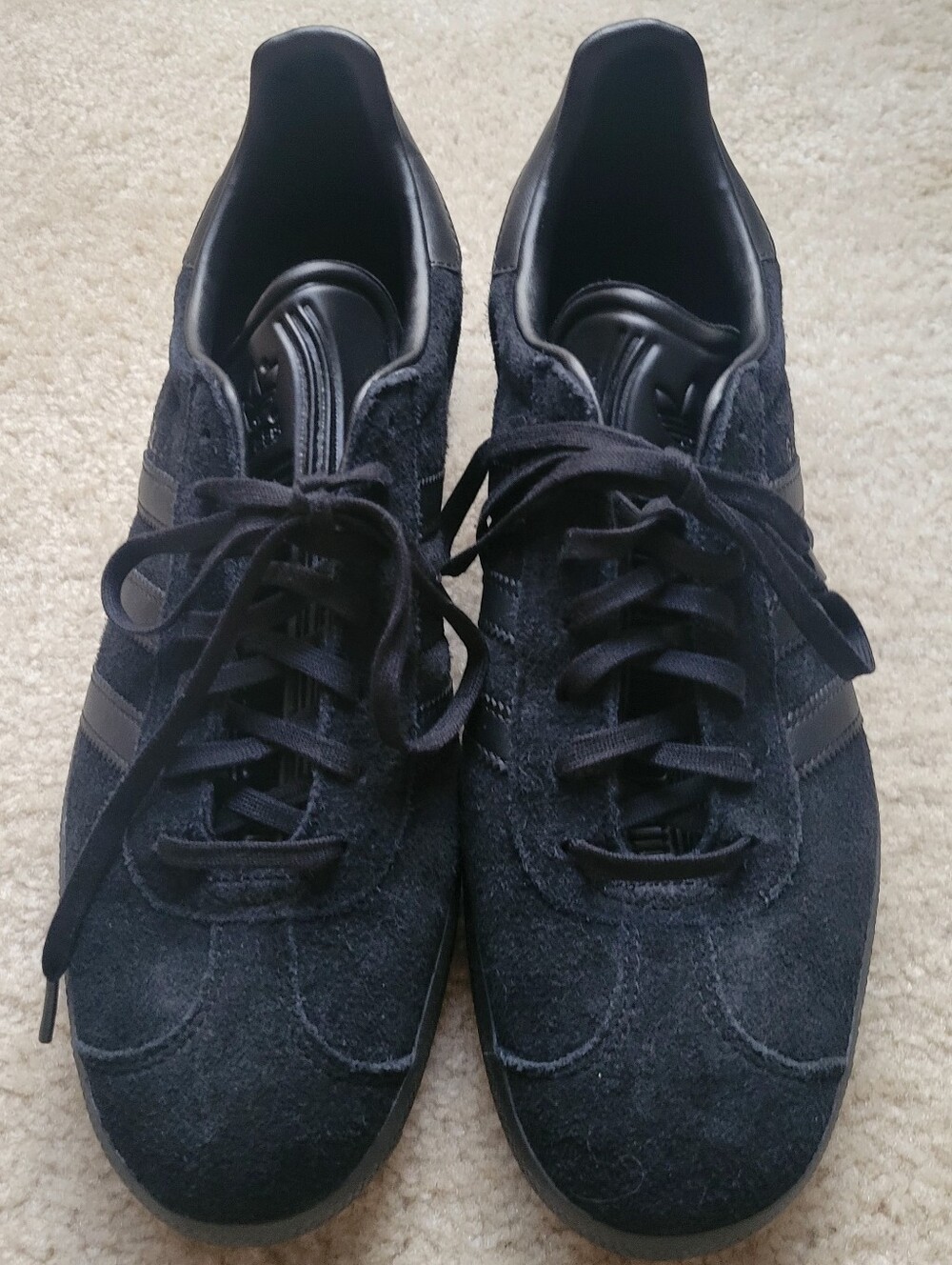 Adidas Originals Gazelle Triple Black Men's CQ2809 10.5